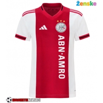 Ženske Nogometnih dresov Ajax Domači 2025-26 Kratki rokavi